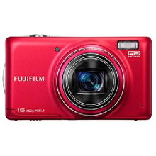 富士FinePix T410红色数码相机详解 高性价比的入门单反替代品